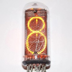 1x IN-18 ИН-18 Nixie Tube for Clock / Tested / Used / 1pcs in lot
