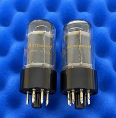 TWO Amperex 7591A Tubes / Amplitrex Tested STRONG 💪 +100% / Within 2% Gm Match