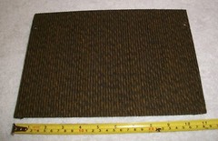 PAIR Vintage Metal Frame 8″ Speaker Baffle Grills w Cloth for Box, Wall, Ceiling
