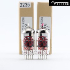 A pairs ECC81 12AT7 6201 TUBES Czech Republic JJ Ring Getter Copper Pillar