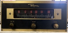 1950 s Regency FM 100 Tube Tuner Original Nice RARE Powers on lights up