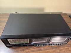 Vintage Sherwood Stereo Cassette Deck Cd345r