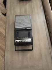 Pristine condition Panasonic RQ2102 Cassette Tape Recorder in box Tested