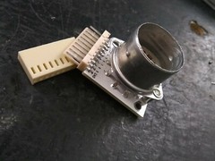 *LOT OF 2* 9 Pin Tube Board Belton Micalex Right Angle Tube Socket DIY PCB