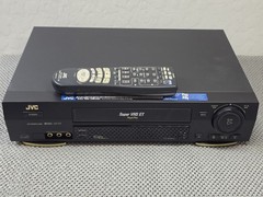 JVC HR-S3800U Super VHS ET Video Cassette Player 4-Head Remote Great Cond Tested