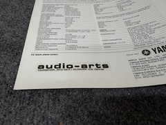 ⭐️ Original Yamaha CA-1010 Stereo Amplifier Dealer Sales Brochure – Beautiful!