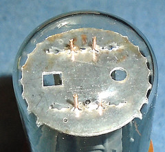 1 NOS Zenith 6SN7GTB Vacuum Tube – Brown Base Audio Twin Triode Made in Canada