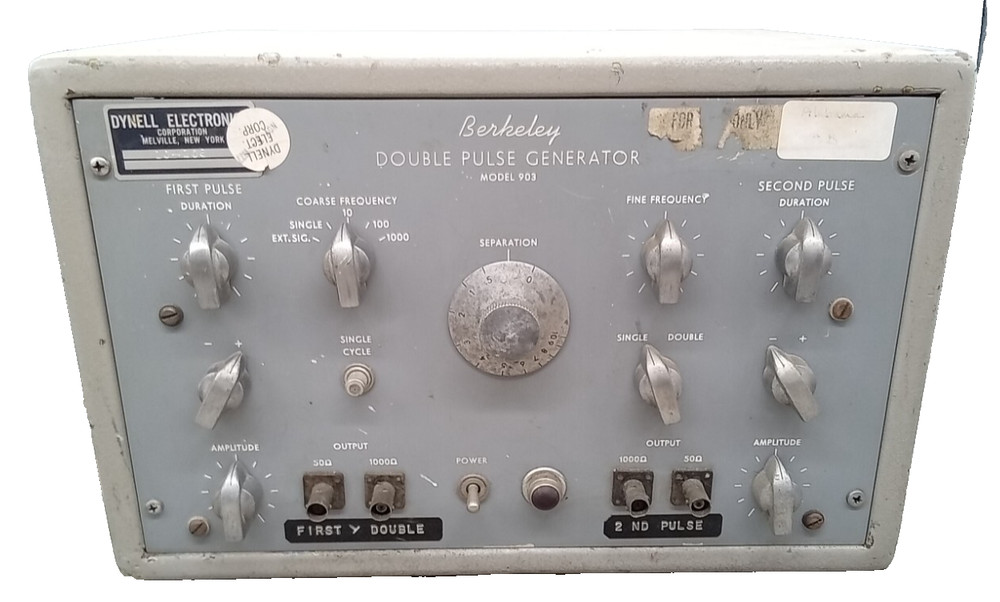 Beckman/Berkeley Model 903 Double Pulse Generator / 1957
