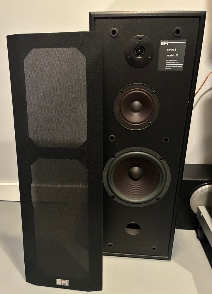 EPI/Epicure Model 120 Series 3 Floor Speakers – Early 90s – Superior Condition