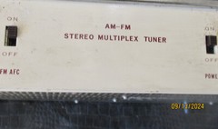 1960’s Kenwood KW-100-T Stereo Multiplex Tube from vintage audio collection NICE
