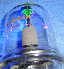 1 Penta Labs 4D21 aka 4-125A Vacuum Tube 125-Watt Tetrode with URANIUM GLASS