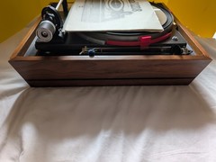 Dual 1218 Turntable with Wood Plinth & Manual