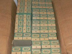 44 NIB National Union #75 Tubes-USA-Distributor Stock