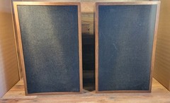 1979 EPI Epicure 180V Speakers Pair Large Cabinet Speakers 25″x16″ Need Refoamed