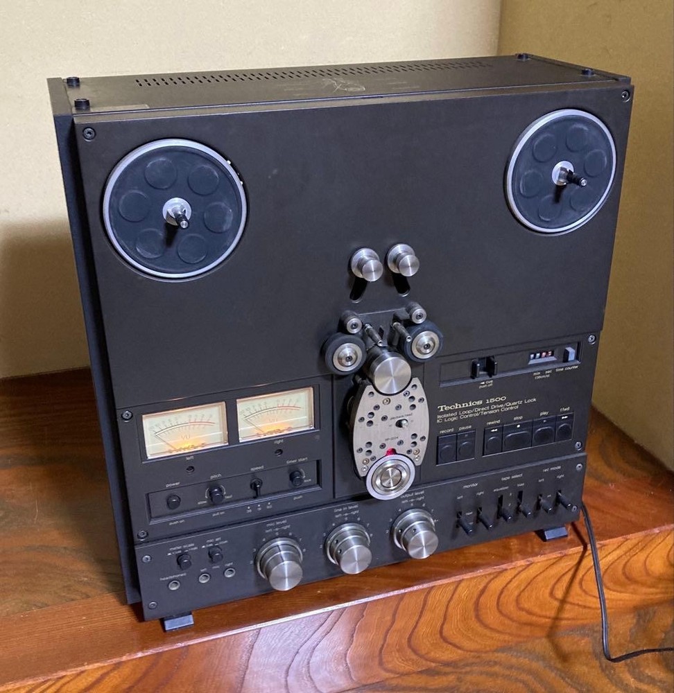 Technics RS-1500U Reel to Reel Tape Recorder Vintage Tested Working