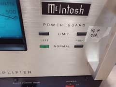 McIntosh MC2500 Stereo Power Amplifier – 500W per Channel, USA Made