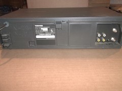 Toshiba W-422 VCR VHS Player Recorder 4 Head Commercial Skip , Tested, No Remote