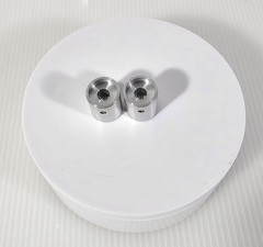 Akai X-300 Reel to Reel VOLUME CONTROL BUTTON KNOBS LEFT RIGHT PARTS