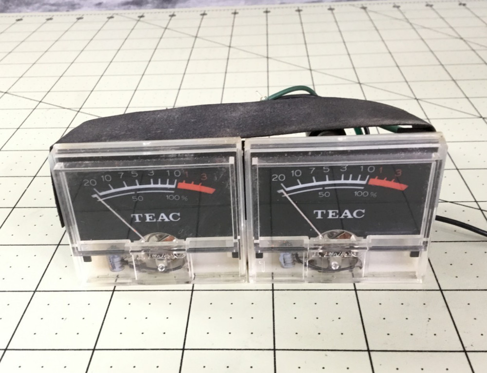 TEAC 3300 3300-10 Reel to Reel VU METER and LAMP Assembly – Genuine TEAC Part