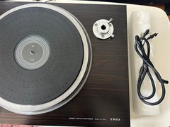 TRIO KP-7600 Turntable Direct Drive V15 Type 3 New Repaired Stylus Fully Works