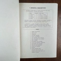 VINTAGE TEAC A-3300S A-2300S STEREO TAPE DECK SERVICE MANUAL