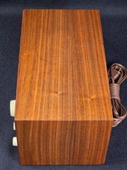 Restored! KLH Model Twenty One 21 Table Radio 60s Walnut Wood Kloss VTG Classic