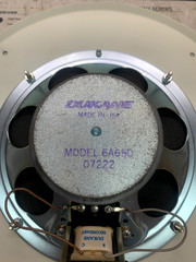 DUKANE 13″ In-Ceiling Loudspeaker White Model 6A650 710-3092-09 UNUSED