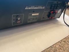 Kenwood KM-208 Stereo Power Amplifier Powers On Untested