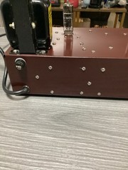 Tube Headphone Amplifier Custom Hand made, Including Headphones!