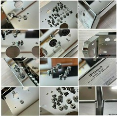 McINTOSH MC240 TYPE-B AMPLIFIER SUPER MIRROR POLISHED & CHROME PLATED CHASSIS –