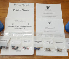 McIntosh MC2105 amp amplifier rebuild restoration recap service kit repair