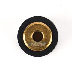 2PCS 8×6.2×5×2mm Pinch Roller Wheel Tape Recorder Rubber Pressure Belt Pulleys