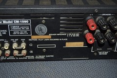 Carver CM-1090 Integrated Stereo Amplifier **Tested w/ LED Red Light Upgrade**