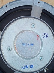 Cerwin Vega AT-12 Single 12″ Woofer ATW-12 (PLEASE READ)