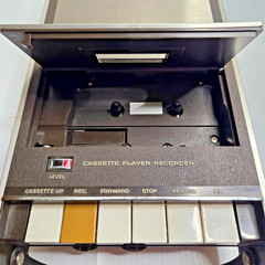 Zenith A‑610J Reporter Cassette Recorder • Japan • Clean • With Mic/Case Mint