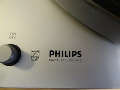 Philips Holland Electronic 312 DC Servo Belt-Drive Turntable w/Audio-Technica Ca