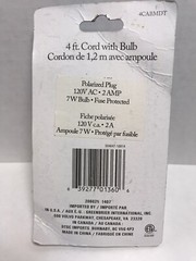 VILLAGE HOUSE LIGHT BULB & POWER CORD SOCKET REPLACEMENT INDOOR NEW