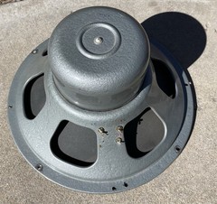 Vintage 1959 PM15CR Alnico 15” LF Instrument Woofer Speaker 6.9 DCR