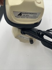 Audiotronics HS-20V Vintage Monaural Headset Headphones 1/4” Jack Heavy Cable