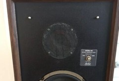 Vintage Avid Model 100 Floor Bookshelf Two-Way Audiophile Speakers Made in US
