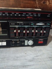 Magnavox MX 1800BK Black Integrated Compact Stereo System Record Player