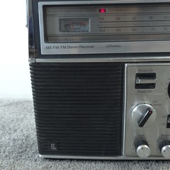 Vintage JC Penney AM/FM Stereo Receiver Radio AFC 680-1913 Works Retro 1970s