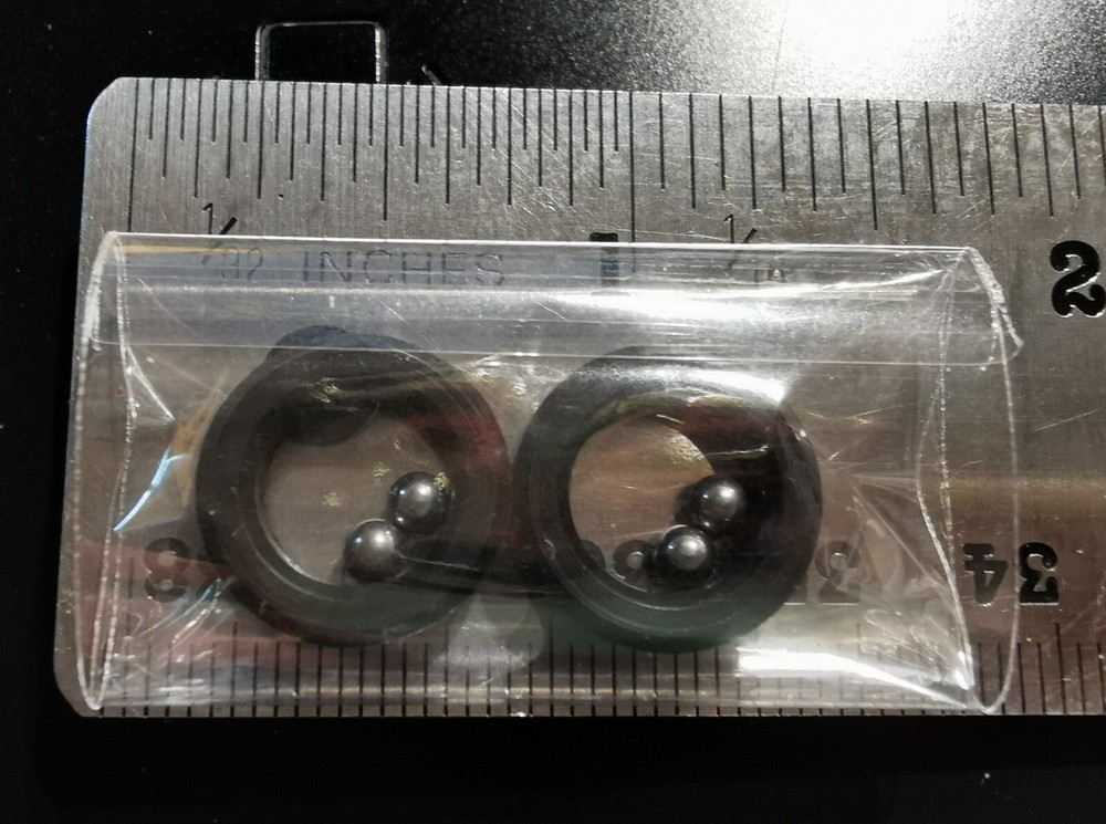 2X Dual Turntable 1219/1229/1229Q/1249: Multi Sleeve/Washer+Balls Steuerpimpels