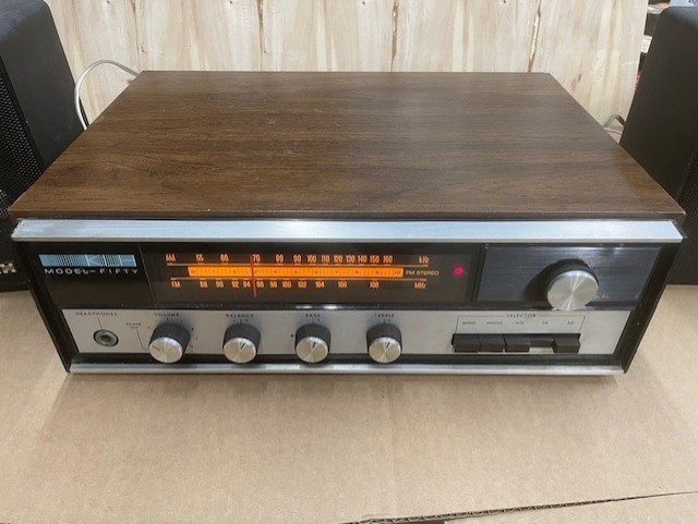 KLH Model Fifty am/fm Stereo Receiver Serviced Working