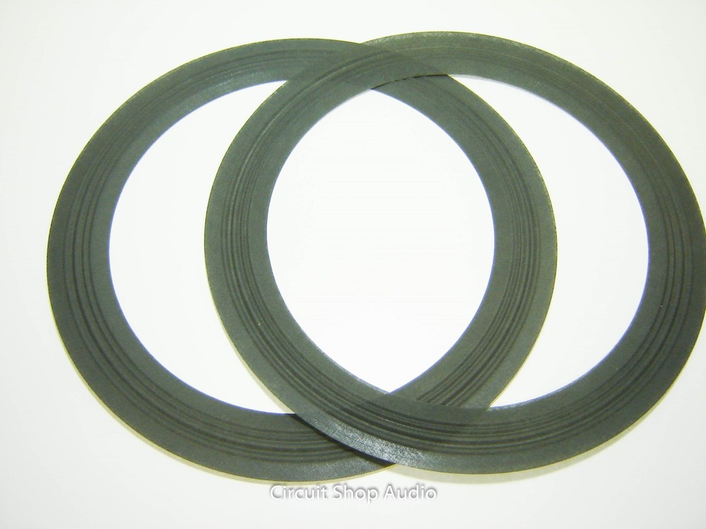 Pair 15″ Cloth Surrounds for Speaker Repair — #1