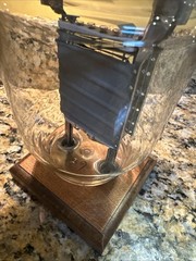 RCA 833A Electron Power Vacuum Tube With Lexan Base For Display