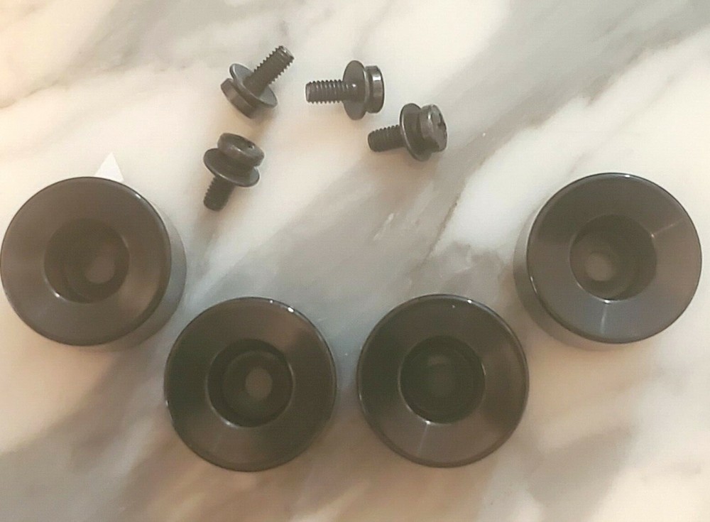 4 Marantz Chassis Feet with Screws 22xx , 23xx, 4xxx Series Receivers