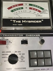 1 Amperex 6DJ8/ECC88 Vintage Tube Tested On Sencore Tc28 MADE IN HOLLAND