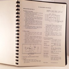 CROWN DC-300A POWER AMPLIFIER ORIGINAL INSTRUCTION MANUAL/VG CONDITION