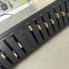 Panasonic SH-252 Stereo Graphic Equalizer, Tested and Works Vintage